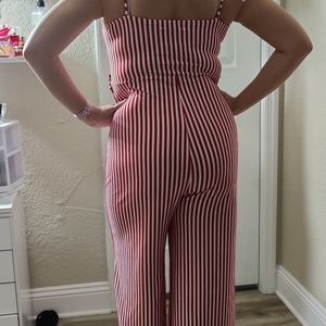 Strip jumpsuit